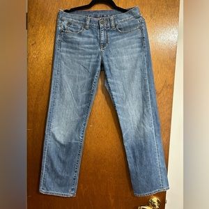 Talbot's Boyfriend Cotton Denim Jeans